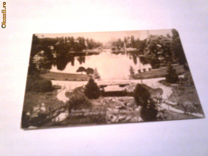 Carte Postala -Vedere generala din Parcul Carol, Bucuresti foto mare