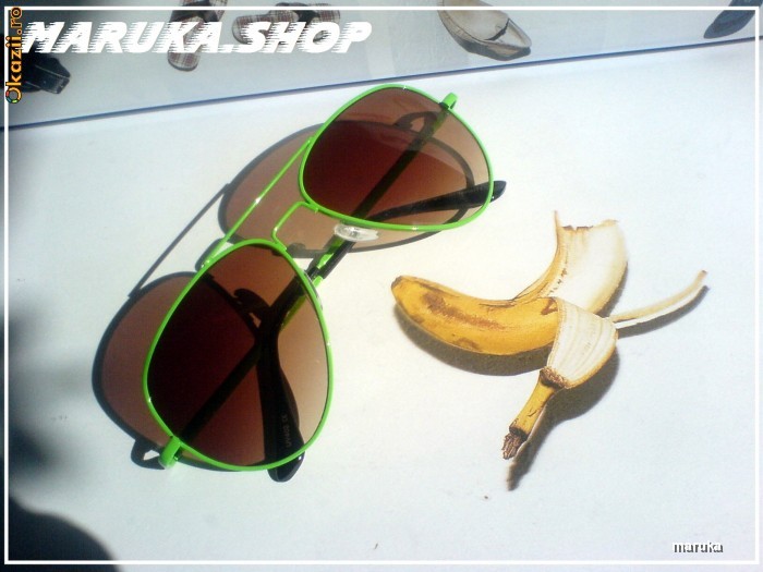 OCHELARI DE SOARE AVIATOR CLASIC PE VERDE super, de calitate!!! foto mare