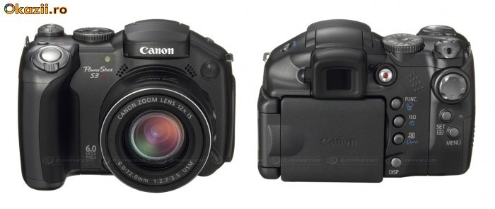 Camera Foto Canon Poweshot S3 Is foto mare