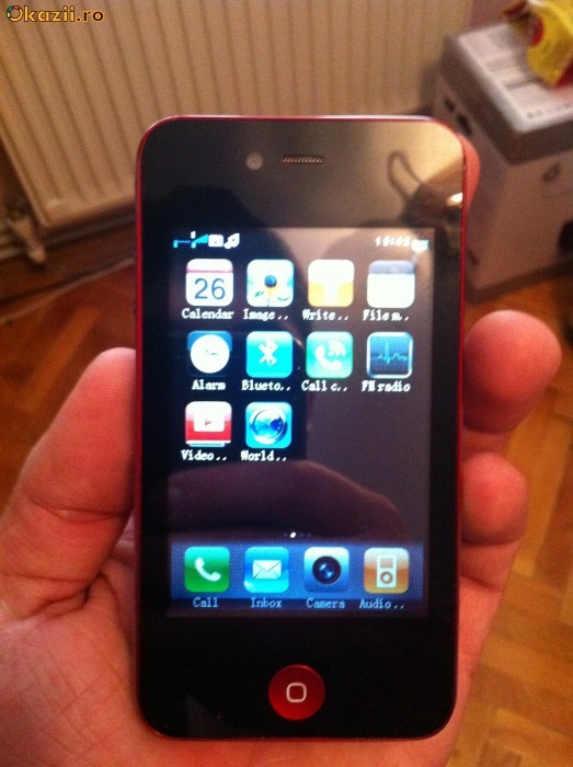 iphone 4 rplica dual SIM+tv foto mare