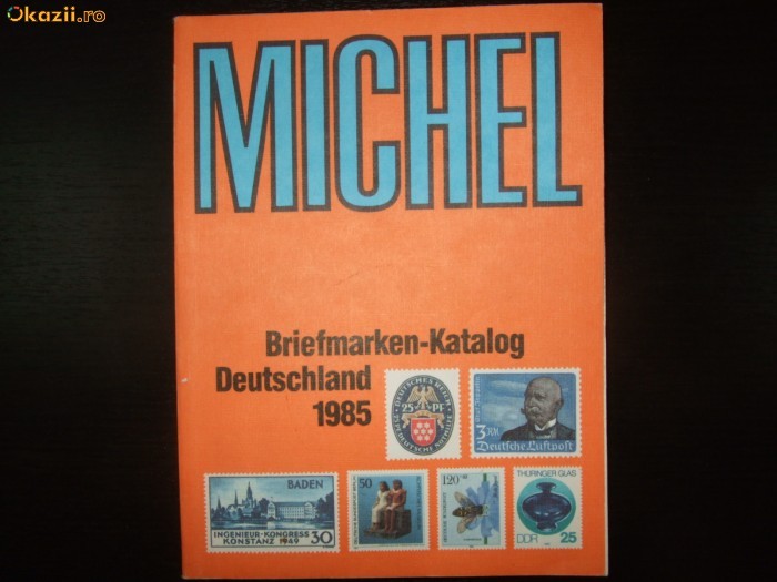Catalog Michel Germania 1985 foto mare