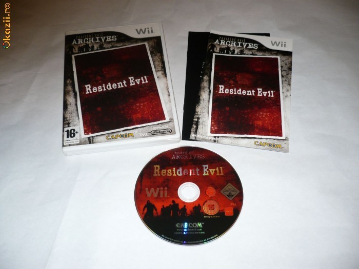 Joc Nintendo Wii - Resident Evil Archives foto mare