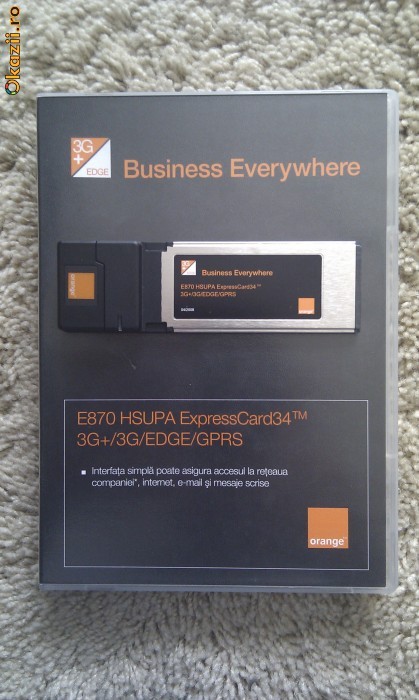 Modem / Card de date Huawei E870 foto mare