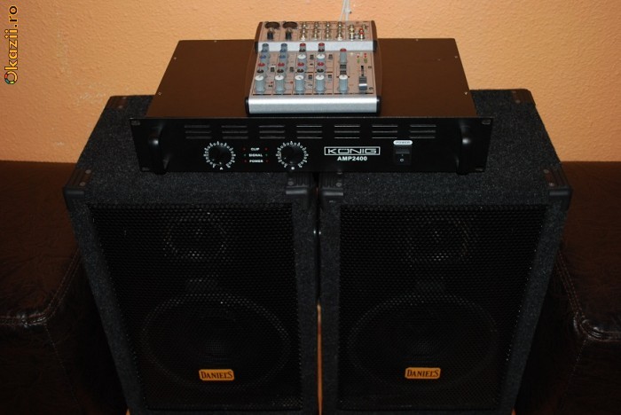 Boxe Profesionale + Putere 240W foto mare