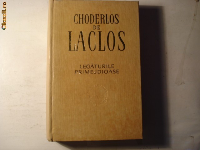 CHODERLOS DELACLOS-LEGATURI PRIMEJDIOASE foto mare