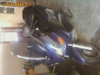 moto scuter foto mare