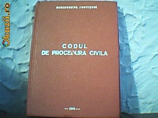 Codul de procedura civila foto mare