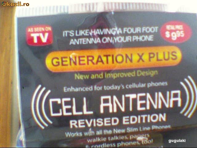 CELL ANTENNA-AMPLIFICATOR DE SEMNAL foto mare