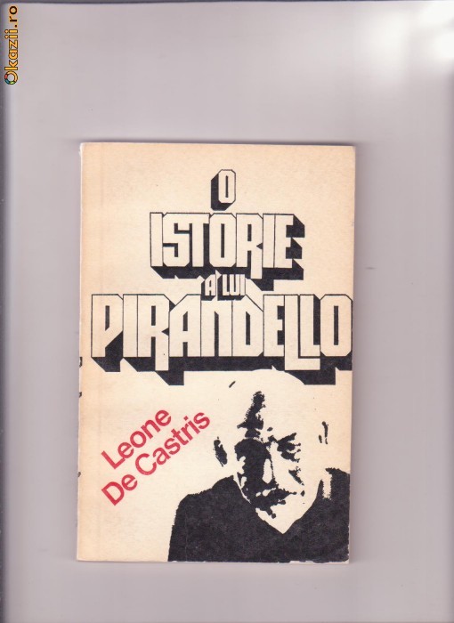 O ISTORIE A LUI PIRANDELO LEONE DE CASTRIS foto mare