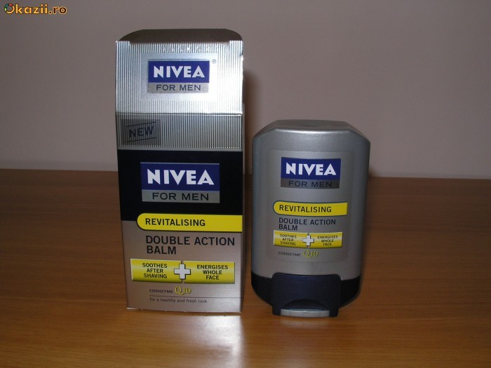 After shave balsam Nivea cu coenzima Q10, 100 ml foto mare