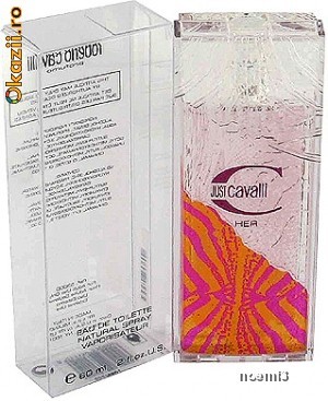 APA DE TOALETA PARFUM ROBERTO CAVALLI- JUST CAVALLI 30 ML SIGILAT foto mare