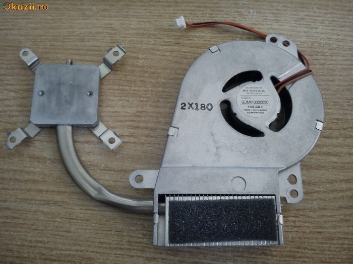 Cooler + Radiator procesor Toshiba Satellite Pro 6000 / 6050, Tecra 2000 foto mare