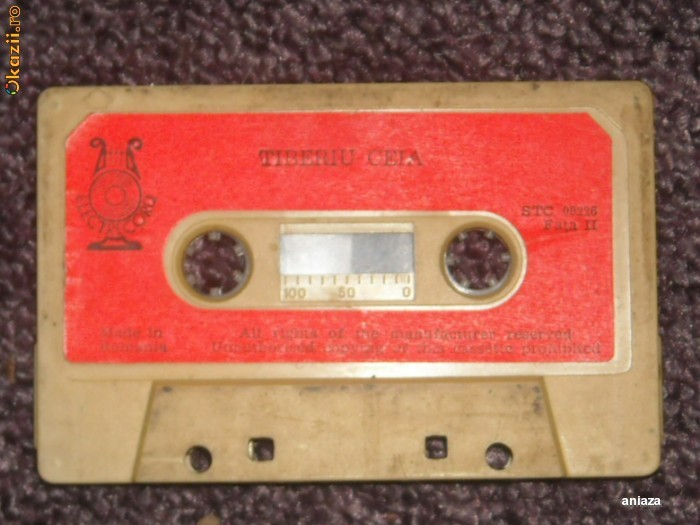 Caseta Audio TIBERIU CEIA foto mare