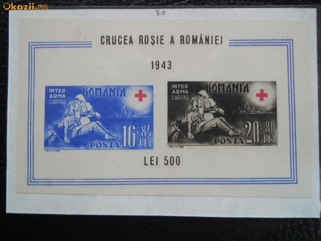Crucea rosie colita nedantelata foto mare