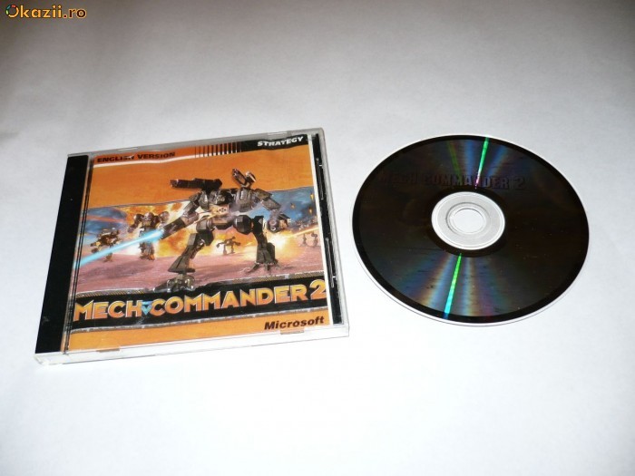 Joc PC original - Mech Commander 2 - retro game foto mare