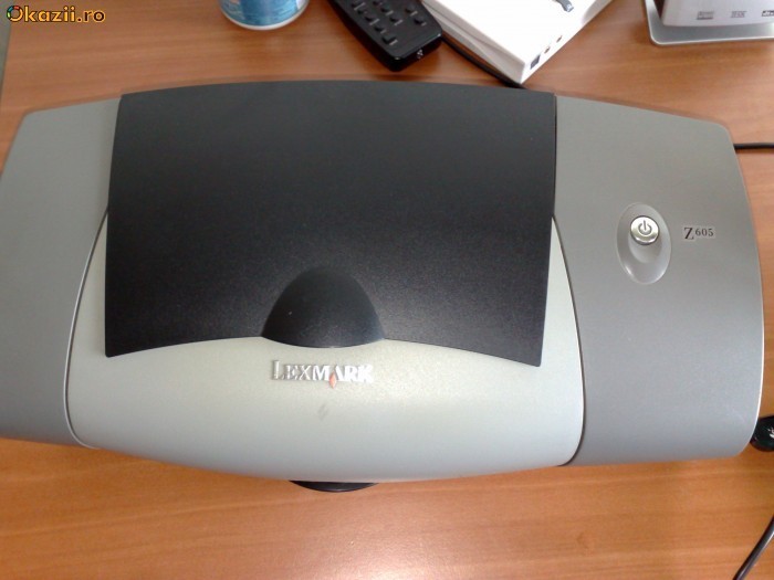 Vand imprimanta Lexmark Z605 functionala, lipsa cartus negru foto mare