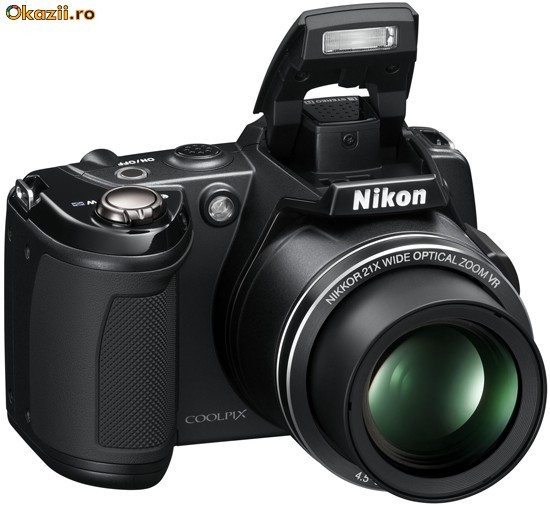 CAMERA FOTO NIKON L120 NOUA CU GARANTIE  + ACCESORII foto mare