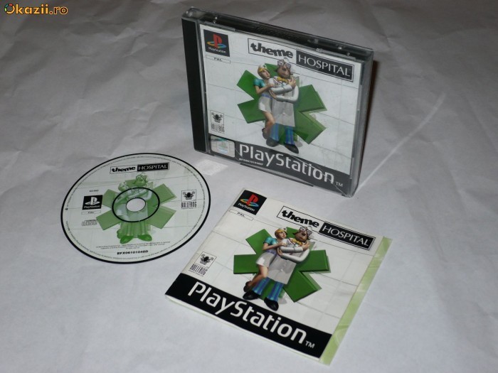 Joc Sony Playstation 1 - PS1 - PS ONE - Theme Hospital foto mare