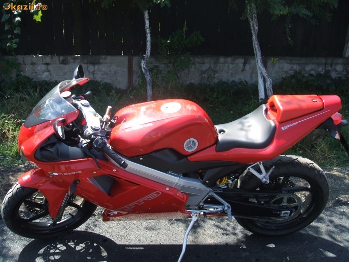 Motocicleta Cagiva 125 cmc foto mare
