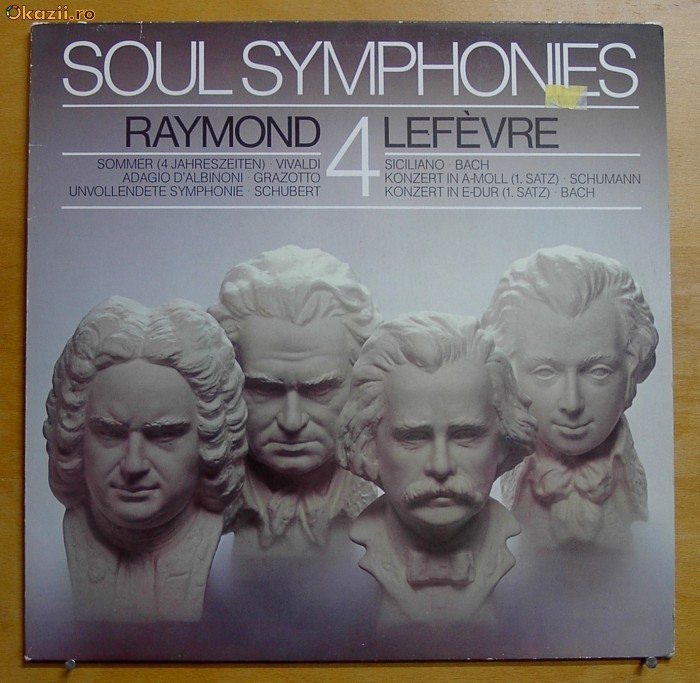 Disc Vinil LP:  Raymond Lefevre - Soul Symphonies  Vol.4 foto mare