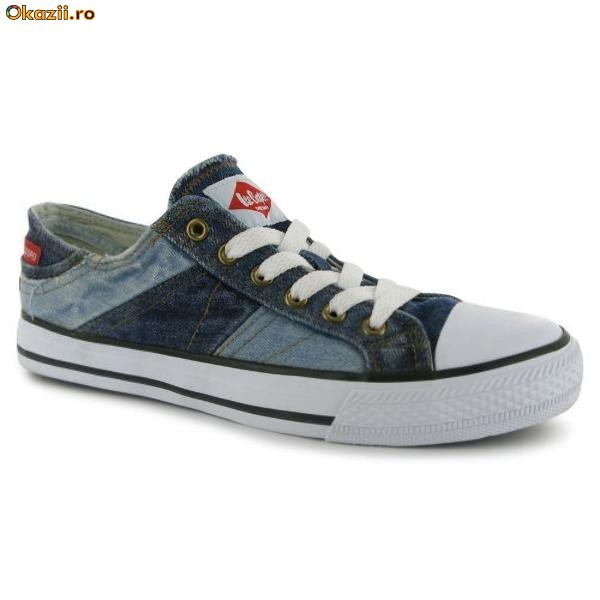 Tenisi dama Lee Cooper Denim Navy foto mare