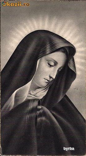 Marturie Catolica - Fecioara Maria - Bust foto mare