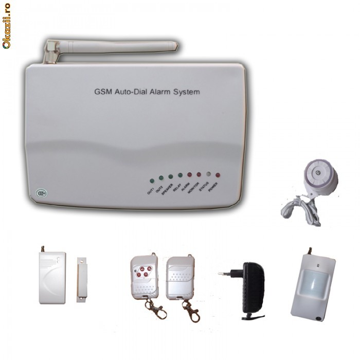 Alarma GSM Wireless pentru casa. foto mare
