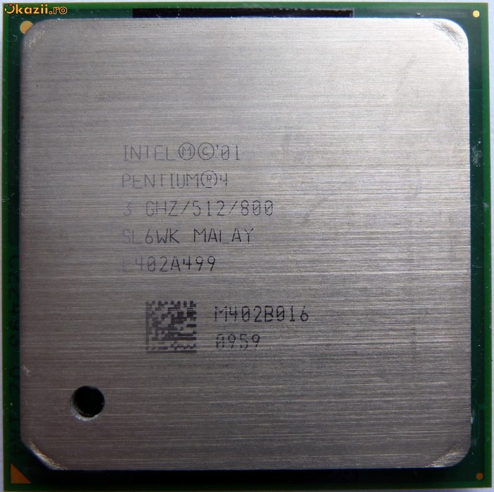 Procesor Intel Pentium 4 Northwood 3GHz socket 478 foto mare
