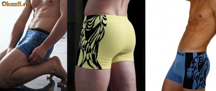 SET 3 BOXERI marca UOMO marimea M SETB28 foto mare