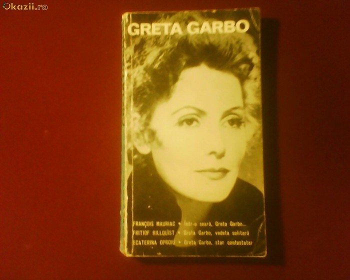 F. Mauriac,Fr. Billquist,Ec. Oproiu Greta Garbo foto mare