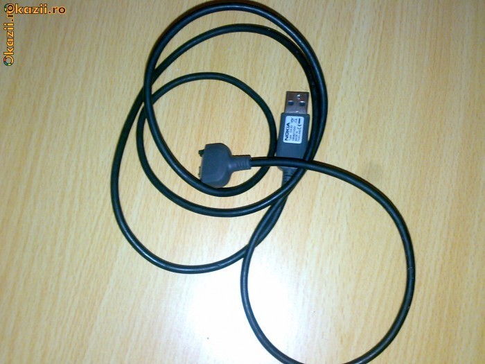 Cablu Original date Nokia CA-53 E50 E60 E61 E70 N70 N72 N73 N80 3250 5500 6131 6230 6233 6234 foto mare