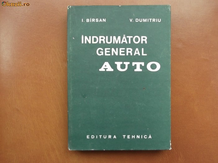 I. Barsan, V. Dumitriu-Indrumator general auto, 1971 foto mare