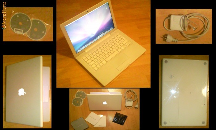 Vand Apple  Macbook 4,1 White upgradat foto mare