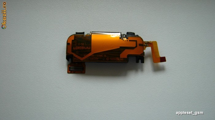 Port conector cu mufa dock flex si microfon sursa incarcare Apple iPhone 3GS Original foto mare