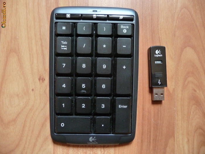 TASTATURA numerica wirless LOGITECH  Y-RBC86 foto mare