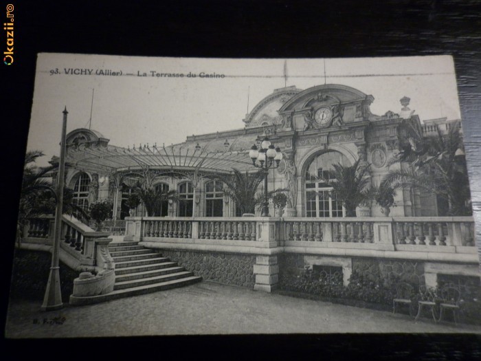 Franta , Carte postala din 1925 foto mare