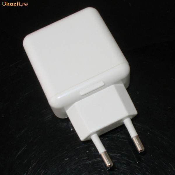 Incarcator de retea dual USB iPhone, iPod foto mare