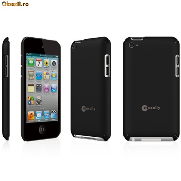 Husa de protectie iPod Touch 4 - Macally METROB-T4 foto mare