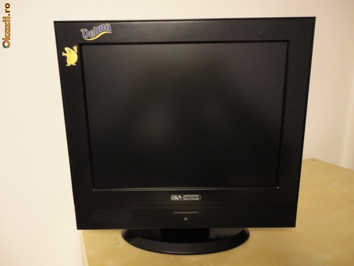 Televizor LCD cu DVD incorporat- Acoustic Solutions LCDW15, ca nou, doar 499 lei!!! foto mare