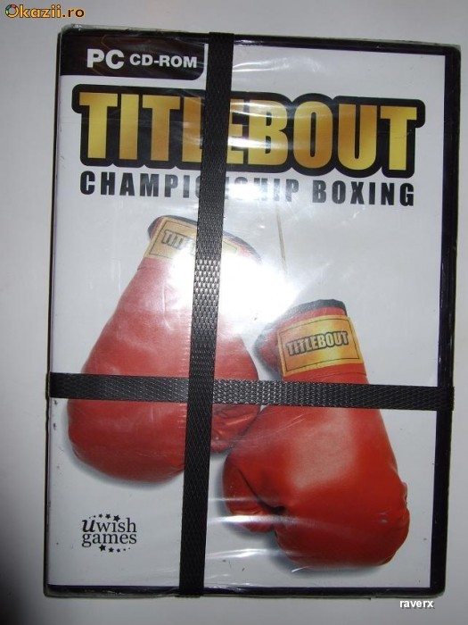 Title Bout Championship Boxing - joc PC original, sigilat foto mare