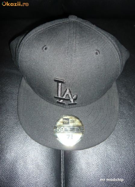 sapca LA rapper 59fifty new culoare negru USA foto mare
