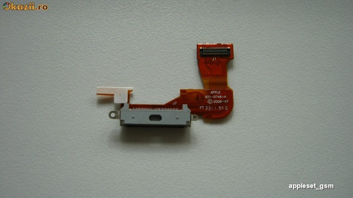 Mufa Incarcare Apple iPhone 3GS White Originala foto mare
