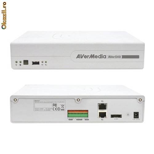 CCTV IP Megapixel Pure NVR AVerDiGi EXR6004 Mini foto mare