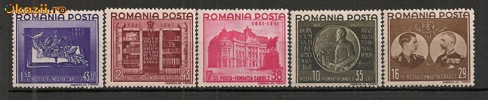Romania.1941 Fundatia Carol I   HP.54 foto mare