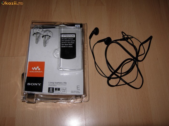 Casti Sony MP4 - originale foto mare