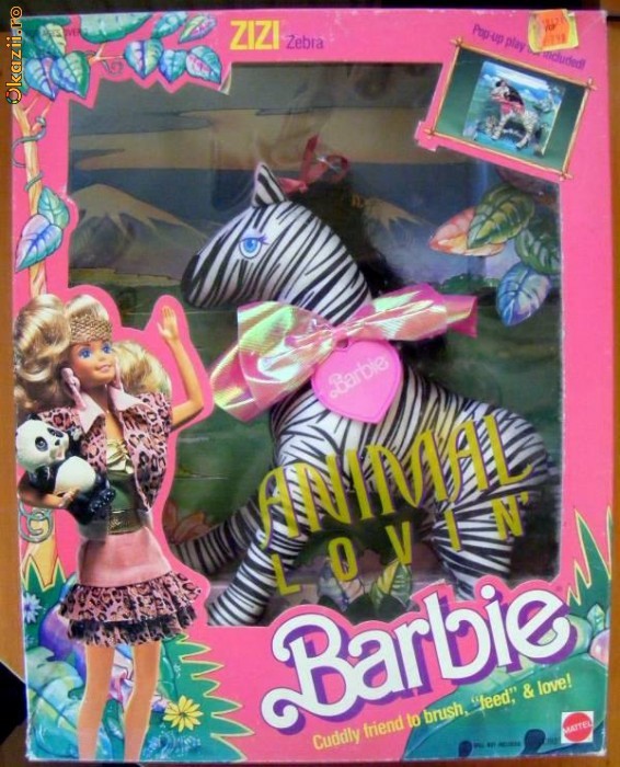Zizi Zebra 1988 - animalut de plus super simpatic, raritate de colectie! foto mare