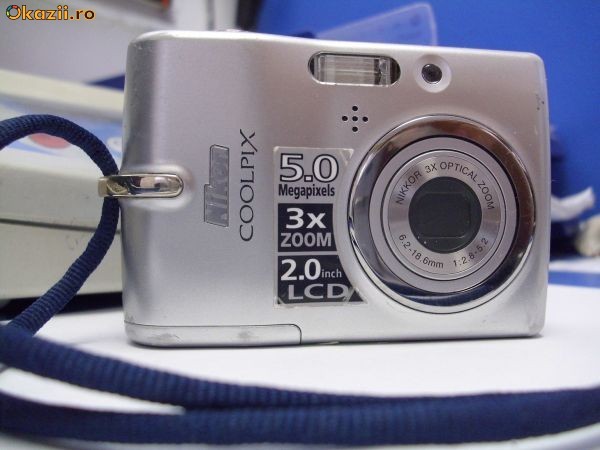 Aparat foto digital Nikon Coolpix L10 foto mare