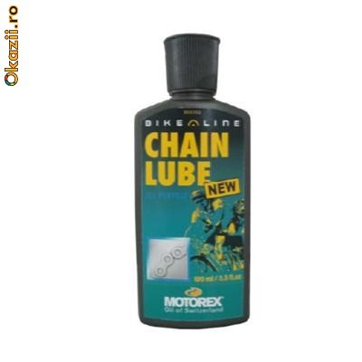 Ulei,Lubrifiant Motorex Chain Lube 100ml foto mare