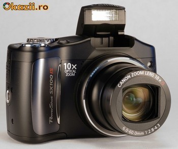 Vand sau Schimb Aparat foto compact Canon sx100is foto mare