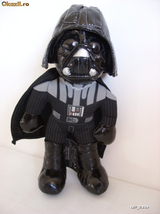 Star Wars - Darth Vader jucarie figurina de plus - 23 cm foto mare